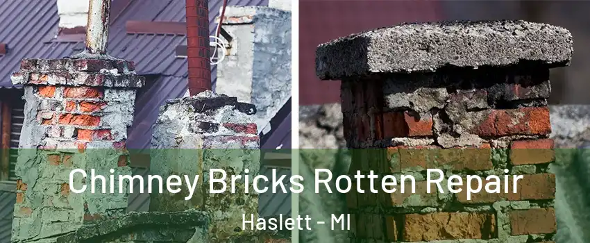  Chimney Bricks Rotten Repair Haslett - MI