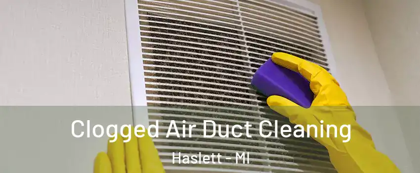  Clogged Air Duct Cleaning Haslett - MI