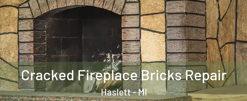  Cracked Fireplace Bricks Repair Haslett - MI