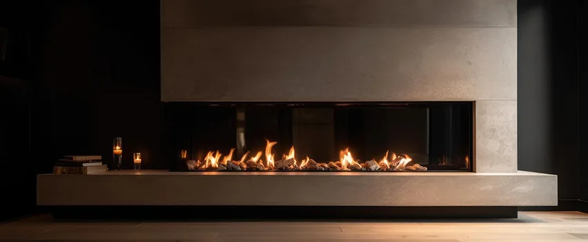 Gas Fireplace Ember Bed Design Services in Haslett, Michigan