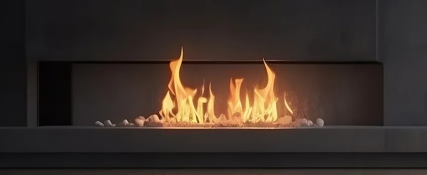B-Vent Gas Fireplace Installation in Haslett, MI