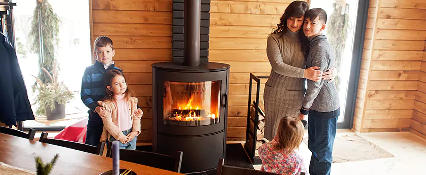 Morso Cast Iron Fireplace Insert Installation in Haslett, Michigan