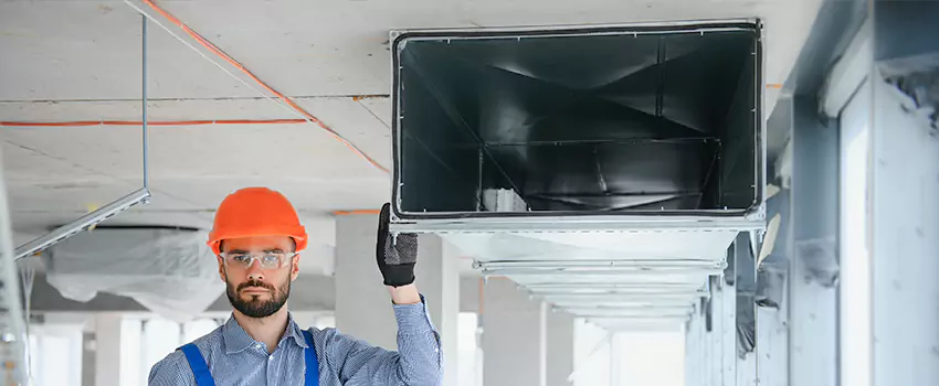 Clogged Air Duct Cleaning and Sanitizing in Haslett, MI